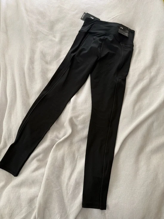 Under Armour Black Compression High-Rise Full Length Leggings - Picture 6 of 9